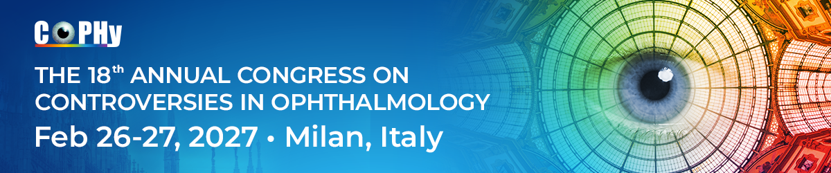 the 18th Annual Congress on Controversies in Ophthalmology (Cophy 2027)