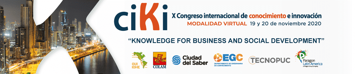 The 10th International Conference on Knowledge and Innovation (ciKi) Virtual