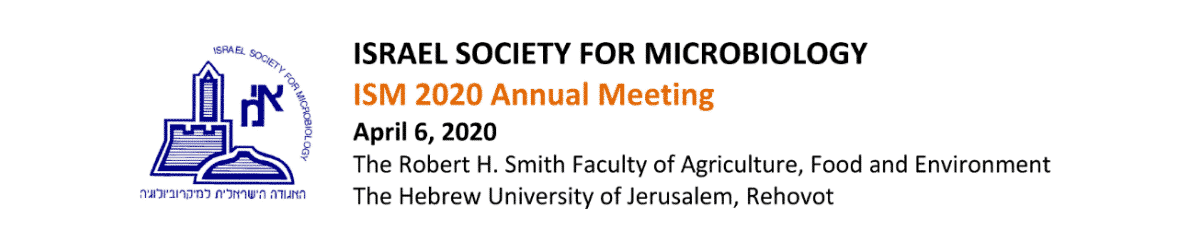 Israel Society for Microbiology Annual Meeting– ISM2020