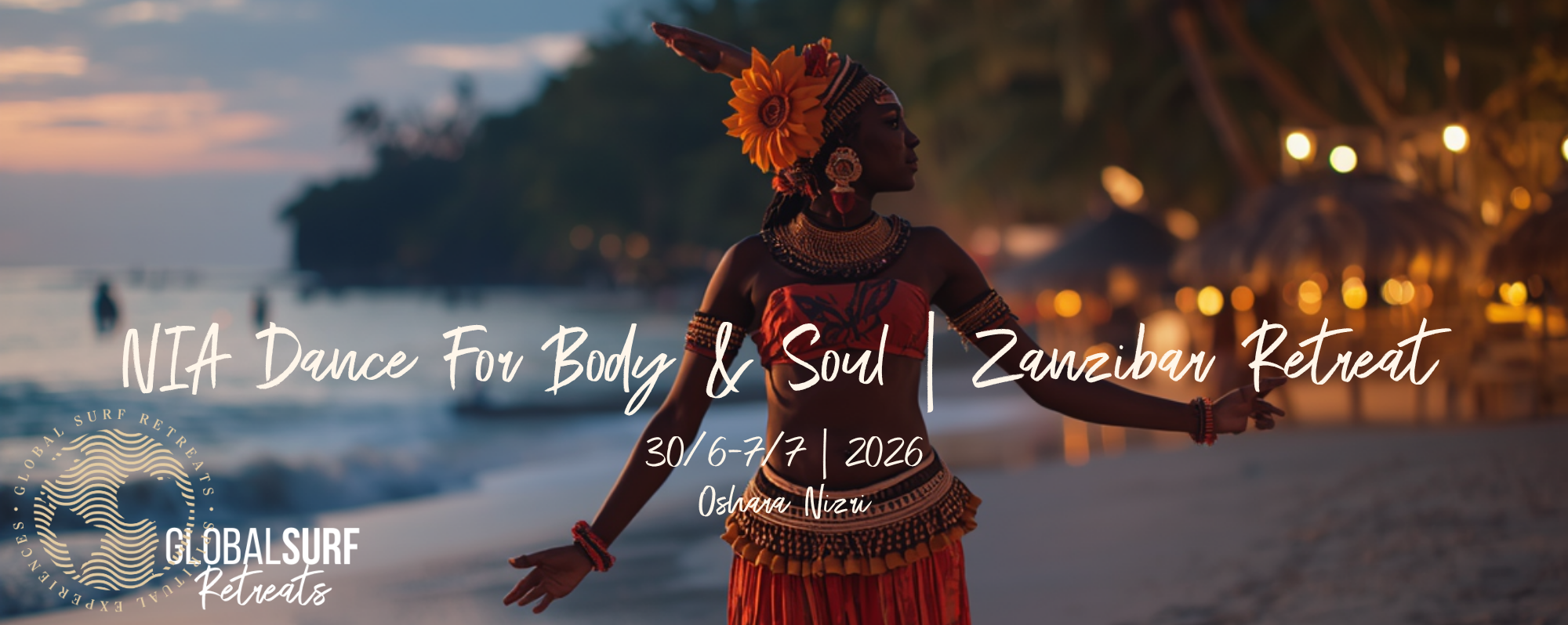 NIA Dance For Body & Soul | Zanzibar Retreat 2026 | Oshra Nizri