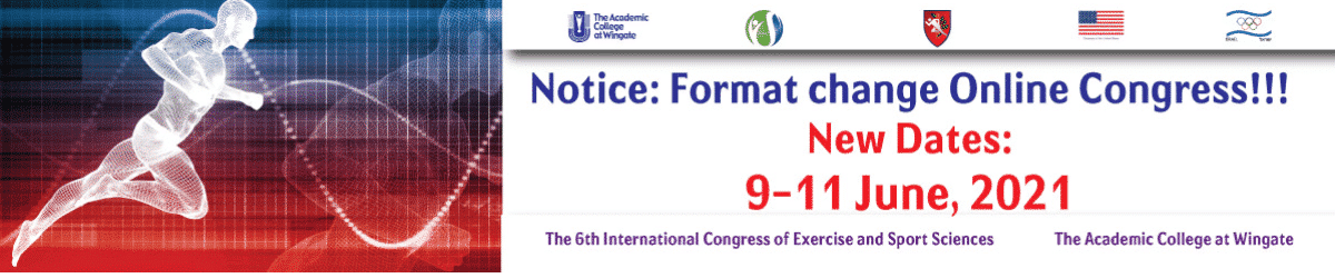 The 6th Congress of Exercise and Sport Sciences